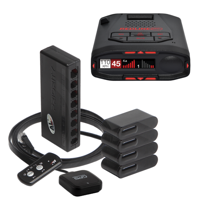 Escort Redline 360c & ALPriority Quad